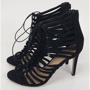 Aldo Stiletto Heels Womens Size 6.5 Black Shoes